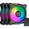 Fan Cooler Cooler MASTER MasterFan MF120 HALO ARGB 3 en 1 pack