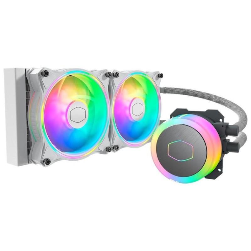 Liquid Cooler Cooler MASTER MasterLiquid ML240 Illusion White Edition ARGB