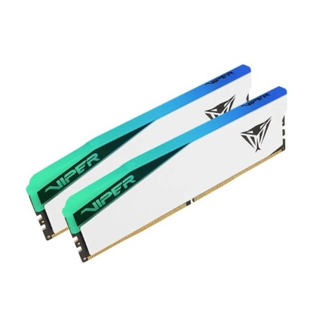 Memoria Patriot 32GB DDR5 6200MHz VIPER ELITE 5 White RGB (2x16GB)