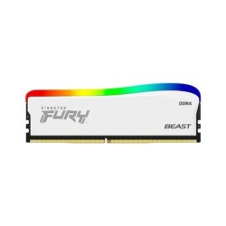 Memoria Kingston 16GB DDR4 3200MHz Fury Beast White RGB