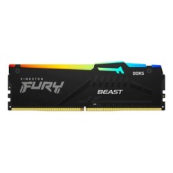 Memoria Kingston 16GB DDR5 5600MHz Fury Beast Black RGB