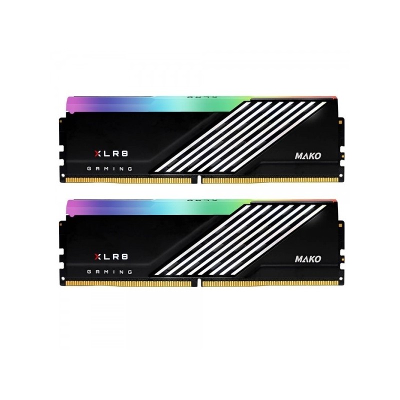 Memoria PNY 32GB DDR5 6400MHz XLR8 Gaming Mako EPIC-X RGB (2x16GB)