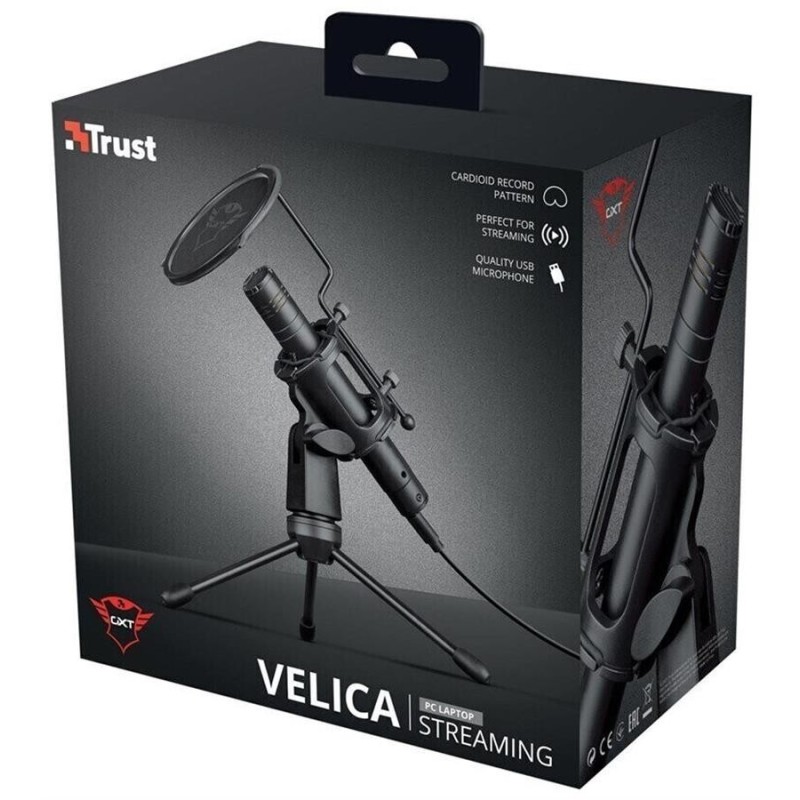 MICROFONO TRUST VELICA STREAMING GXT241