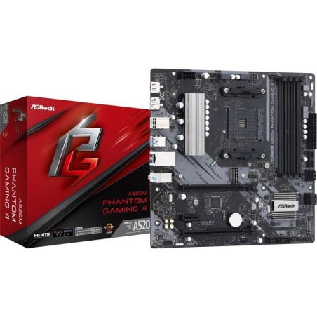 Motherboard ASRock (AM4) A520M Phantom Gaming 4