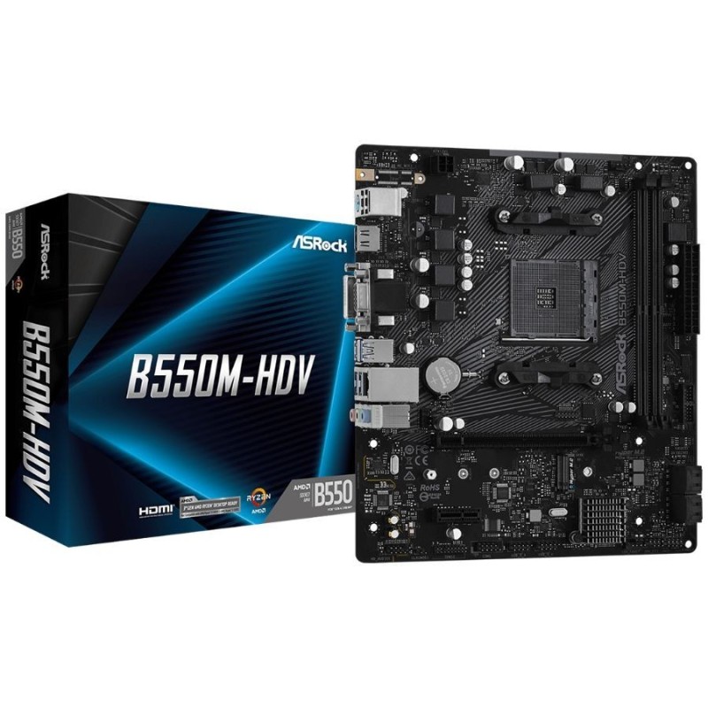 Motherboard ASRock (AM4) B550M-HDV DDR4