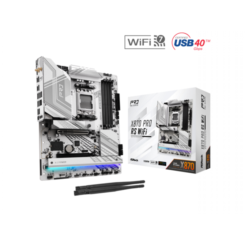 Motherboard ASRock (AM5) X870 Pro RS WiFi DDR5