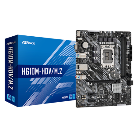 Motherboard ASRock (LGA1700) H610M-HDV/M.2 DDR4