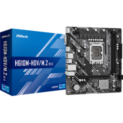 Motherboard ASRock (LGA1700) H610M-HDV/M.2 R2.0 DDR4