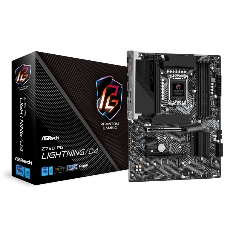 Motherboard ASRock (LGA1700) Z790 PG Lightning/D4 DDR4