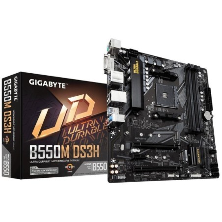 Motherboard Gigabyte (AM4) B550M DS3H DDR4