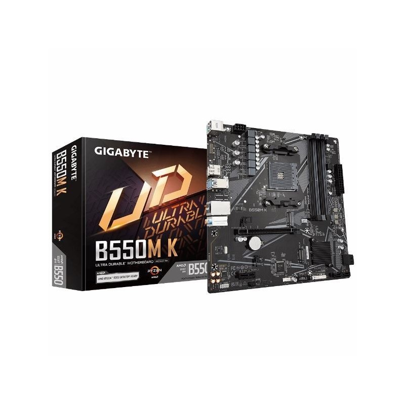 Motherboard Gigabyte (AM4) B550M K DDR4
