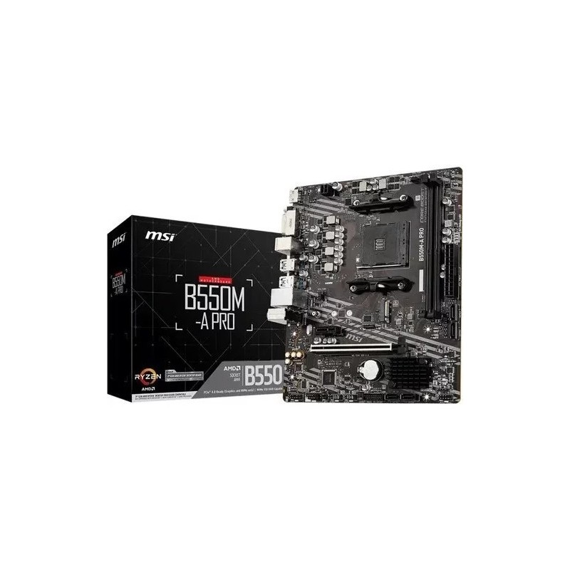 Motherboard MSI (AM4) Pro B550M-A DDR4