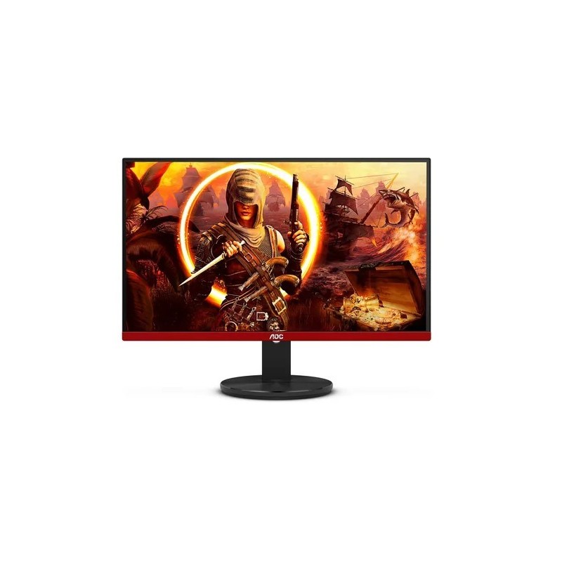 Monitor Gamer 23.8 Aoc G2490vx 144hz Free Sync Display Port Color Negro/Rojo