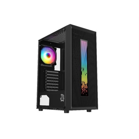 Gabinete Raptor Vortex TG Mid-Tower RGB Back Fan x1 + Led Front w/button