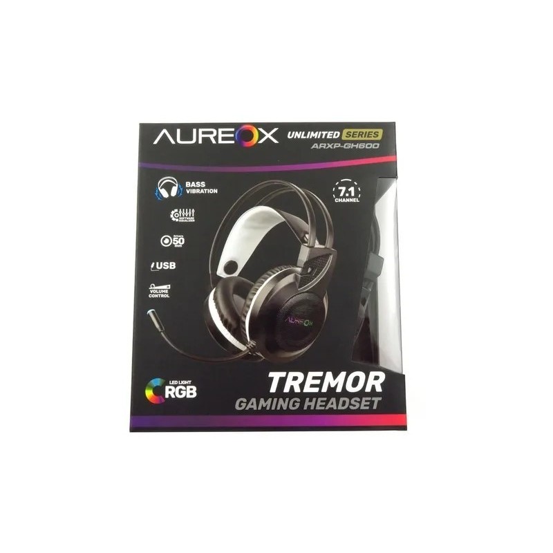 Auriculares Aureox Tremor Gh600 Rgb