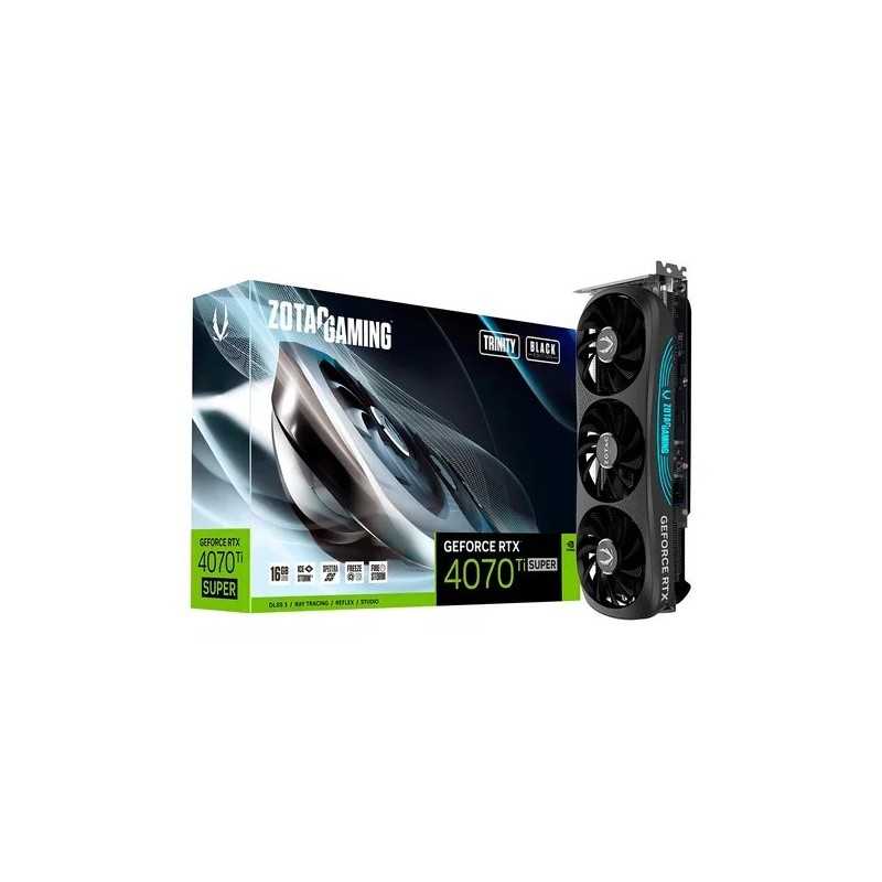 Placa de Video Zotac RTX 4070 Ti Super Trinity 16GB