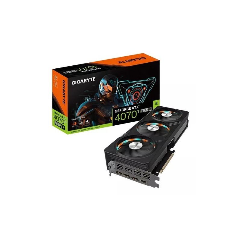 Placa de Video Gigabyte RTX 4070 Ti Super WF3 Max OC 16GB