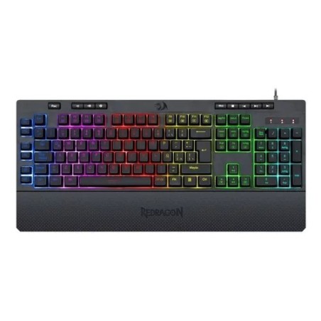 Teclado Redragon Shiva Black Spanish K512RGB-1-SP