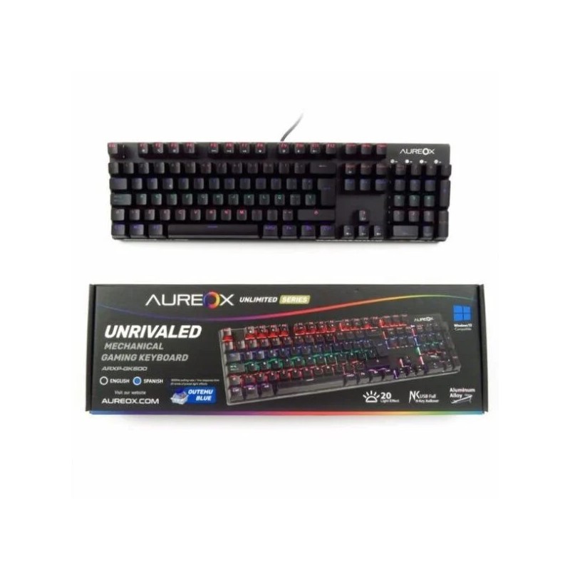 AUREOX TECLADO GAMER UNRIVALED mecanico