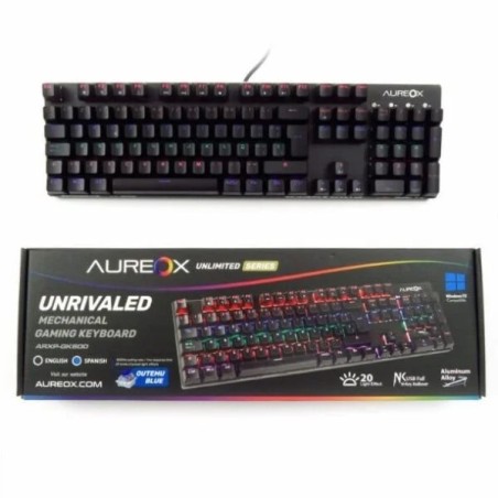 AUREOX TECLADO GAMER UNRIVALED mecanico