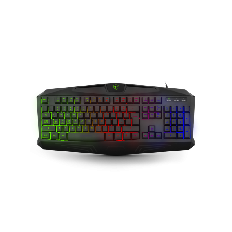 Teclado T-dagger TANKER RAINBOW T-TGK106