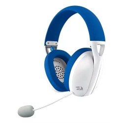 Auriculares Redragon Ire Wireless White/blue H848B
