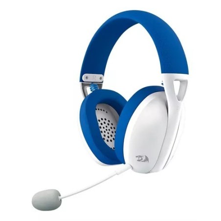 Auriculares Redragon Ire Wireless White/blue H848B