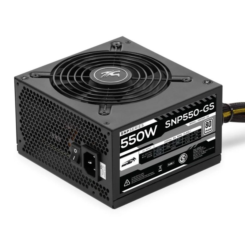 Fuente Sentey 550W SNP550-GS 80 PLUS WHITE