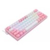 Teclado Redragon Fizz Pro Blanco/Rosa