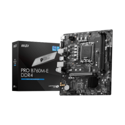 Motherboard MSI (LGA1700) Pro B760M-E DDR4