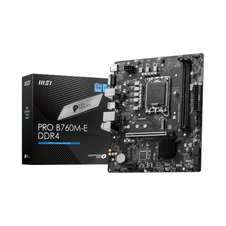 Motherboard MSI (LGA1700) Pro B760M-E DDR4