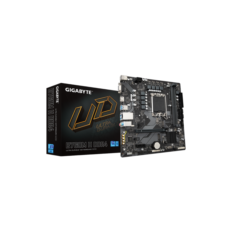 Motherboard Gigabyte (LGA1700) B760M H DDR4