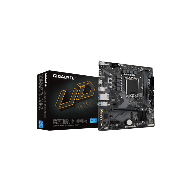 Motherboard Gigabyte (LGA1700) B760M K DDR4
