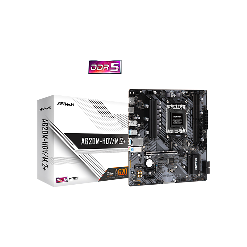Motherboard ASRock (AM5) A620M-HDV/M.2+ DDR5