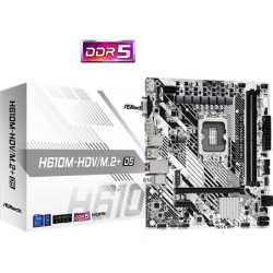 Motherboard ASRock (LGA1700) H610M-HDV/M.2+ DDR5