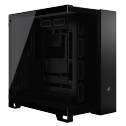 Gabinete Corsair 6500X Mid-Tower TG Dual Chamber Negro