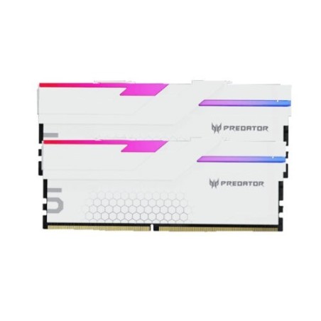 Memoria Predator 32GB DDR5 7200MHz Hermes White RGB (2x16GB)