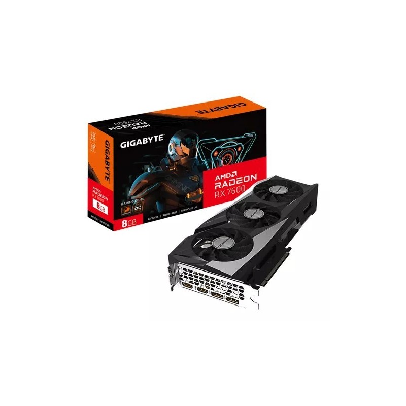 Placa de Video Gigabyte RX 7600 Gaming OC 8GB