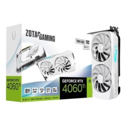Placa de Video Zotac RTX 4060 Ti Twin Edge White OC 8GB