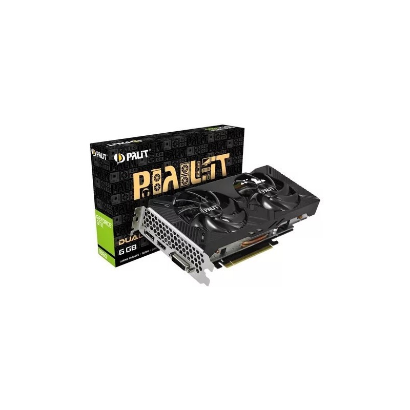 Placa de Video Palit GTX 1660 Dual 6GB
