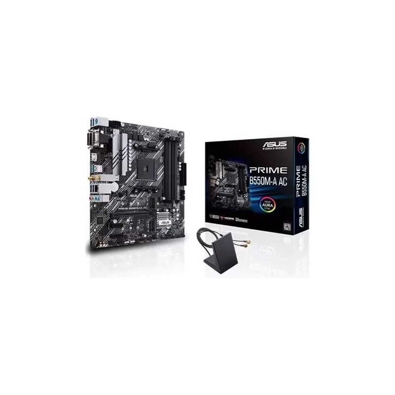 Motherboard ASUS (AM4) Prime B550M-A AC DDR4