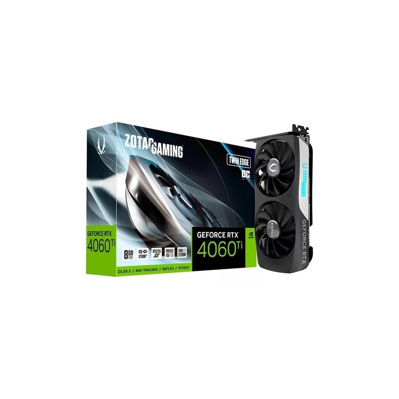 Placa de Video Zotac RTX 4060 Ti Twin Edge OC 8GB