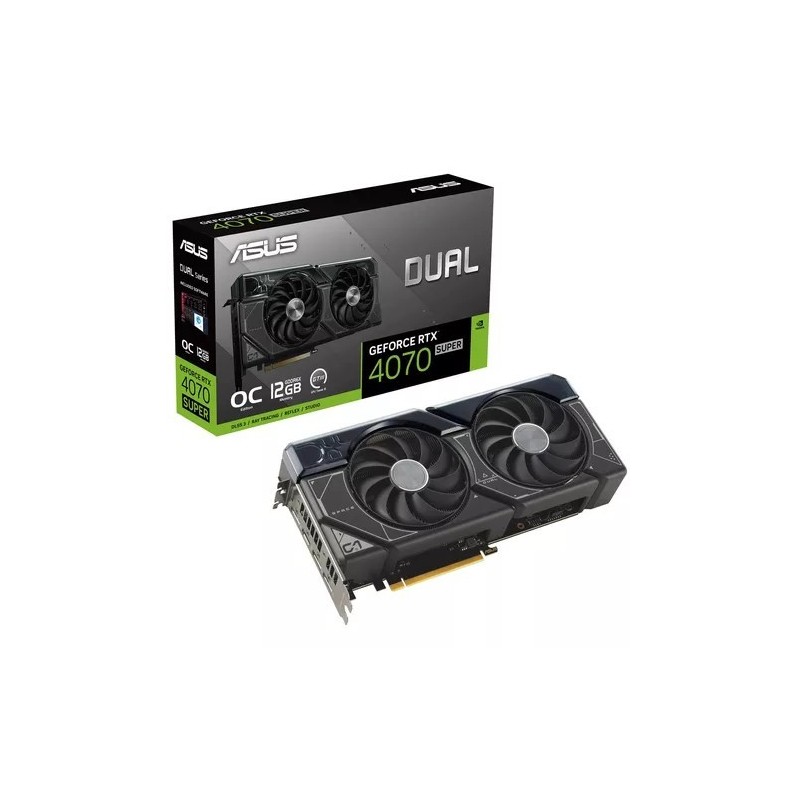 Placa de Video ASUS RTX 4070 Super Dual EVO 12GB
