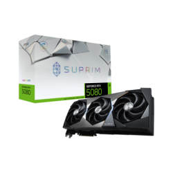 Placa de Video MSI RTX 5080 Suprim SOC 16GB