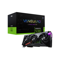 Placa de Video MSI RTX 5080 Vanguard SOC Launch 16GB