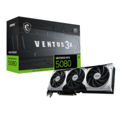 Placa de Video MSI RTX 5080 Ventus 3X OC Plus 16GB