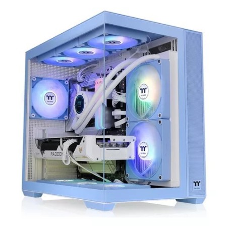 Gabinete Thermaltake View 380 Hydrangea Blue ARGB Fan x4