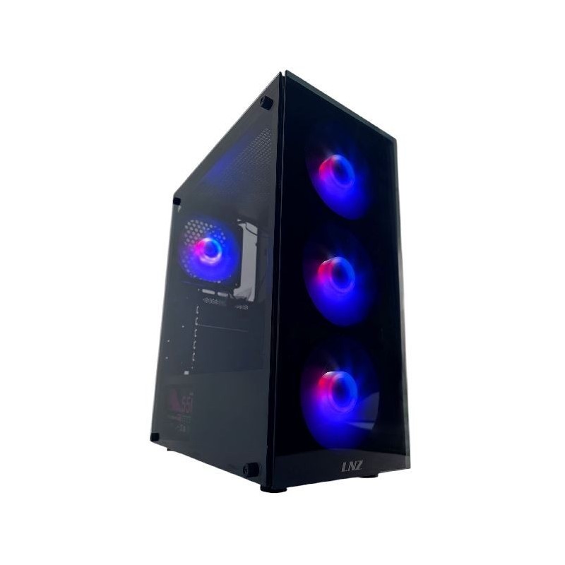 Gabinete LNZ Y10 ARGB Fan x4