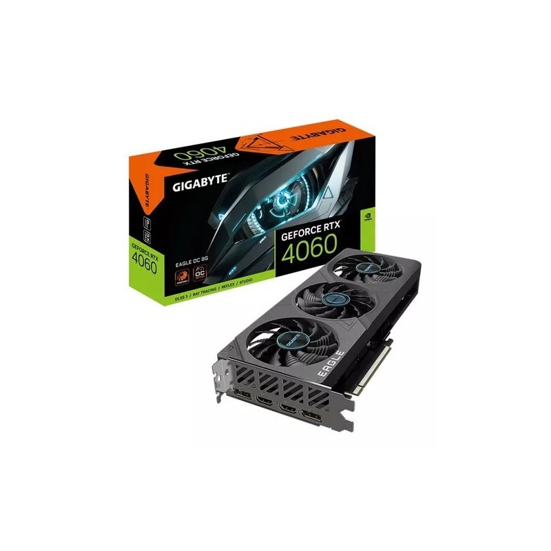 Placa de Video Gigabyte RTX 4060 Eagle OC 8GB