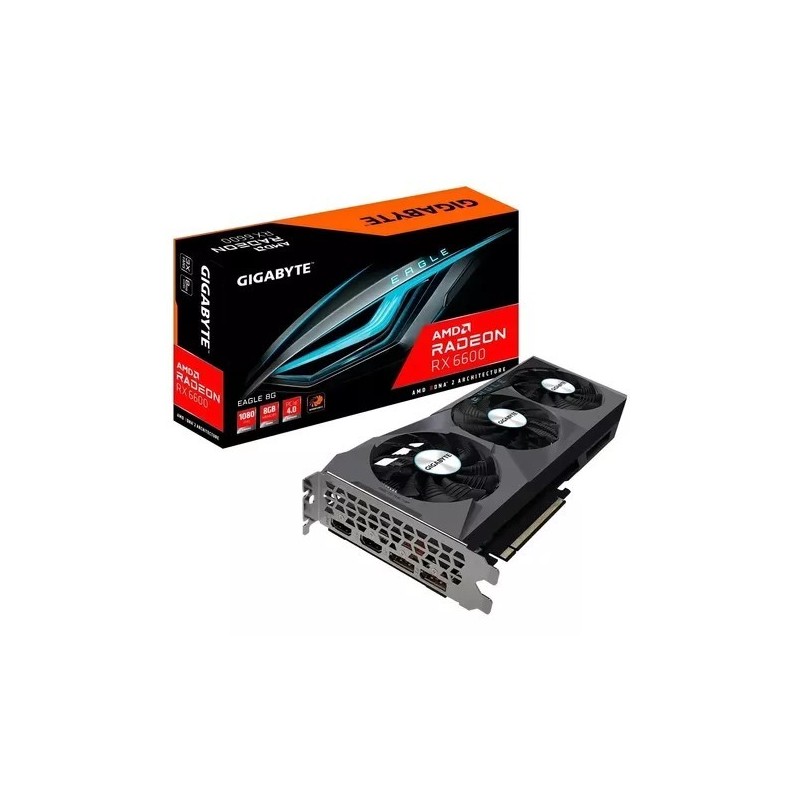 Placa de Video RX 6600 Gigabyte Eagle 8GB (OUTLET)